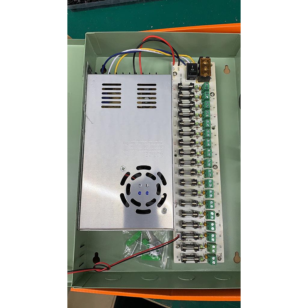 CCTV POWER SUPPLY 30A 12V