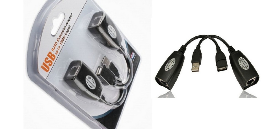 USB RJ45 EXTENSION ADAPTER UP TO 150ft LENGTH