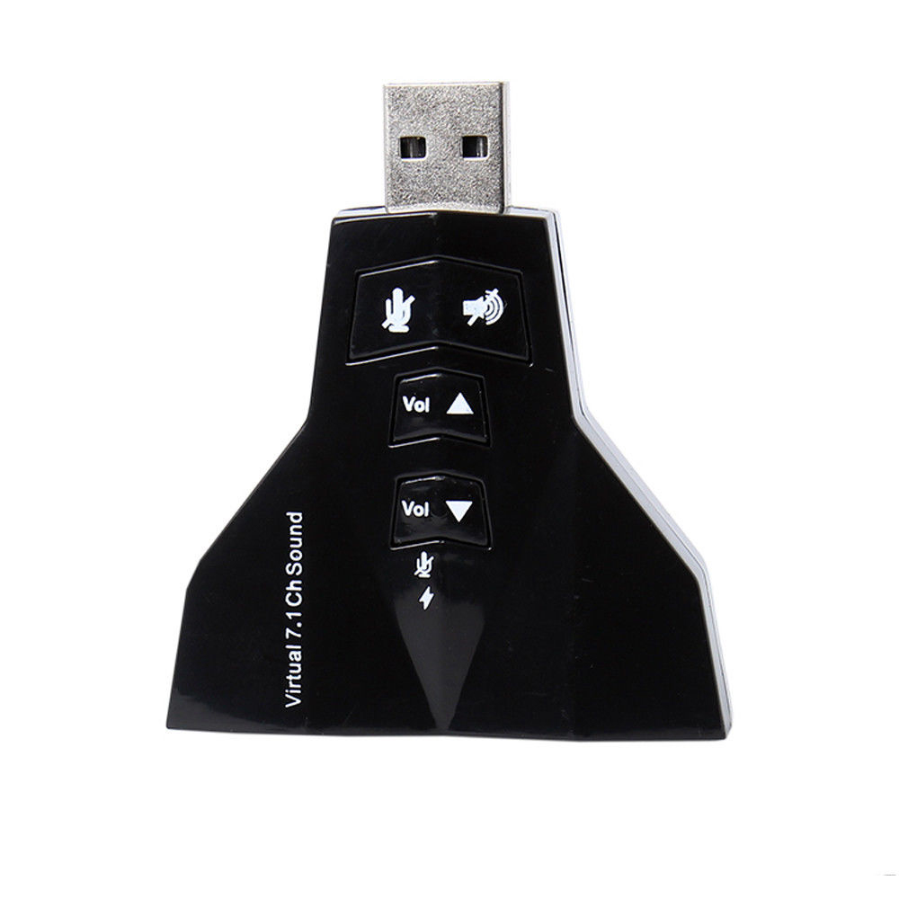 USB SOUND ADAPTER VIRTUAL 7.1 CHANNEL