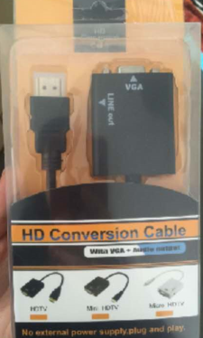 HDMI TO VGA CONVERTER