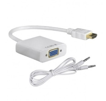 HDMI TO VGA ADAPTER WITH SOUND 