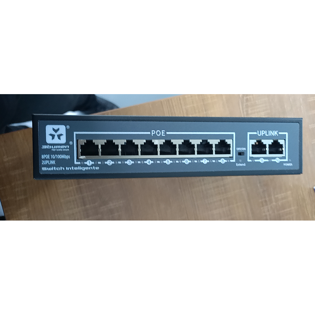 3BUMEN SWITCH INTELIGENTE 8POE