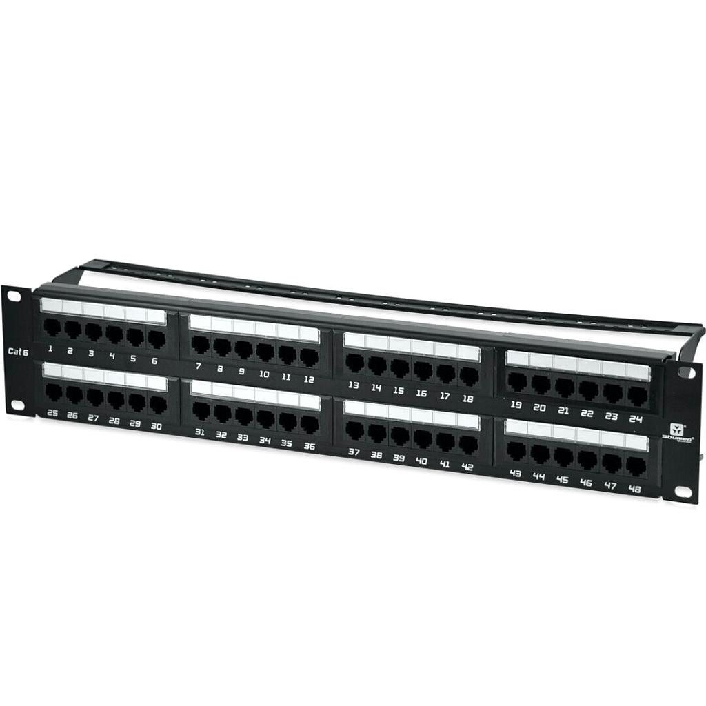 Patch Panel 48 ports Cat 6 