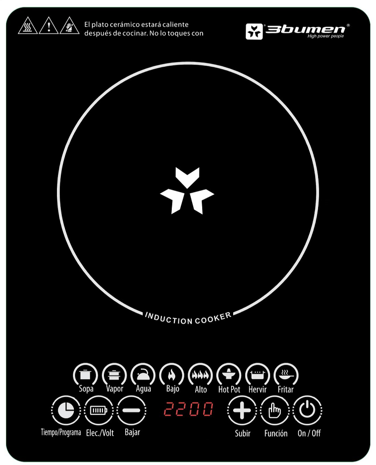 3bumen induction cooker